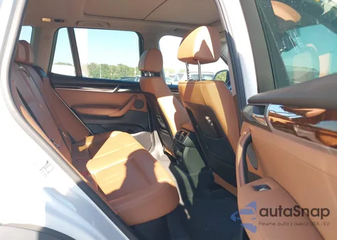 2015 BMW X3 xDrive35I из США, поврежденный, VIN 5UXWX7C52F0K31611